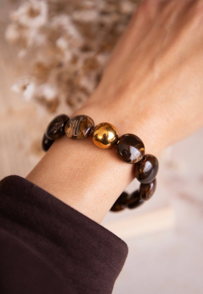 Melted Marble Mocha - Armband - ellemilla