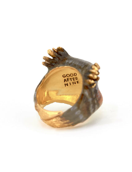 Merry Owl Brown - Ring - ellemilla