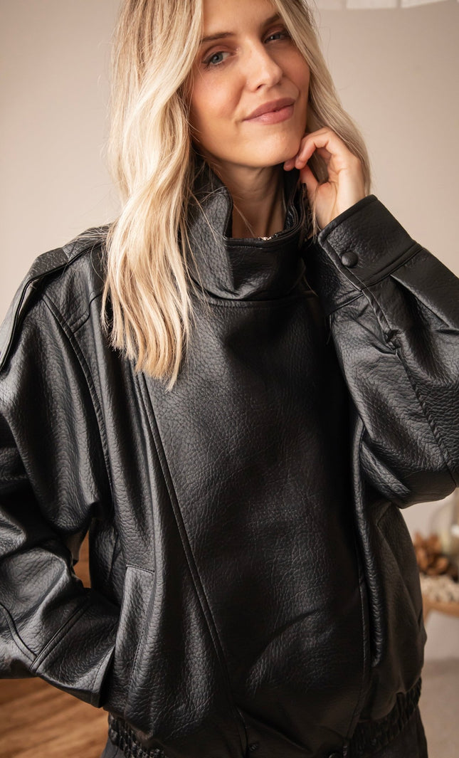 Midnight Rebel Black - Jacket - ellemilla