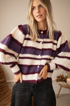 Millie Mix Mulberry/Mauve - Vest - ellemilla
