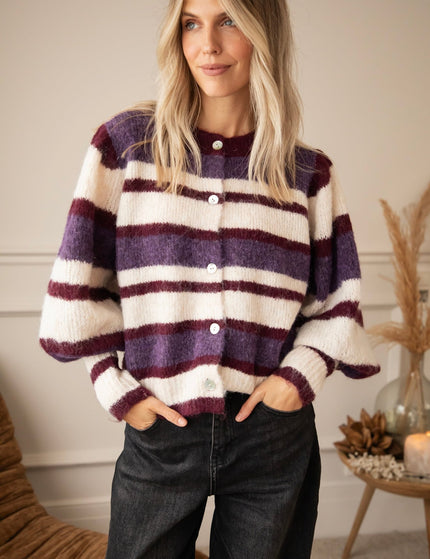 Millie Mix Mulberry/Mauve - Vest - ellemilla