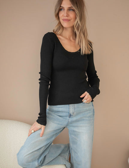 Mira Black - Longsleeve - ellemilla