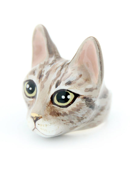 Mok Cat Brown - Ring - ellemilla