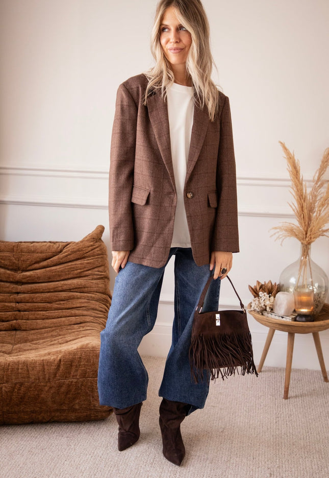 Nevermore Brown - Blazer - ellemilla