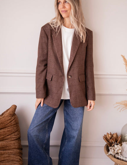 Nevermore Brown - Blazer - ellemilla