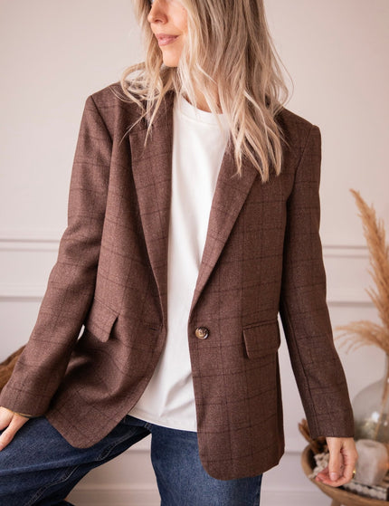 Nevermore Brown - Blazer - ellemilla