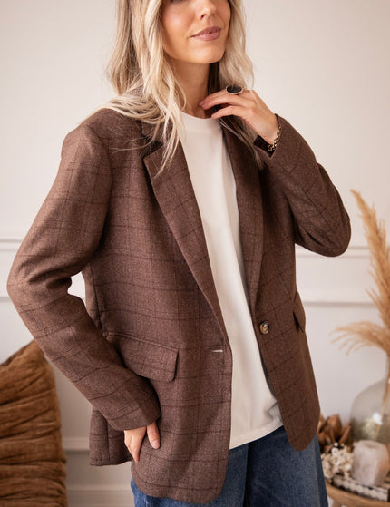 Nevermore Brown - Blazer - ellemilla