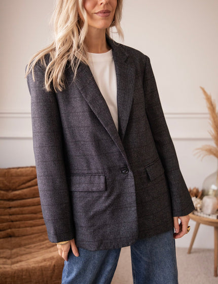 Nevermore Dark Grey - Blazer - ellemilla