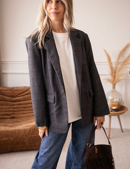 Nevermore Dark Grey - Blazer - ellemilla
