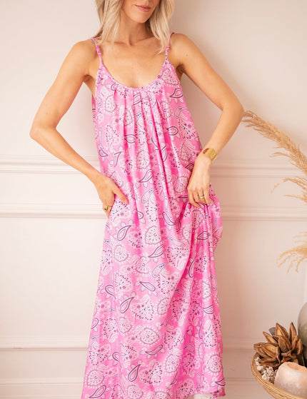 Paisley Paradise Sweet Pink - Jurk - ellemilla