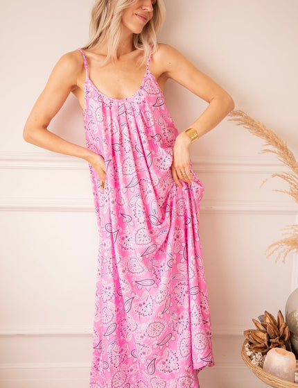 Paisley Paradise Sweet Pink - Jurk - ellemilla