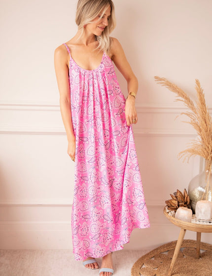 Paisley Paradise Sweet Pink - Jurk - ellemilla