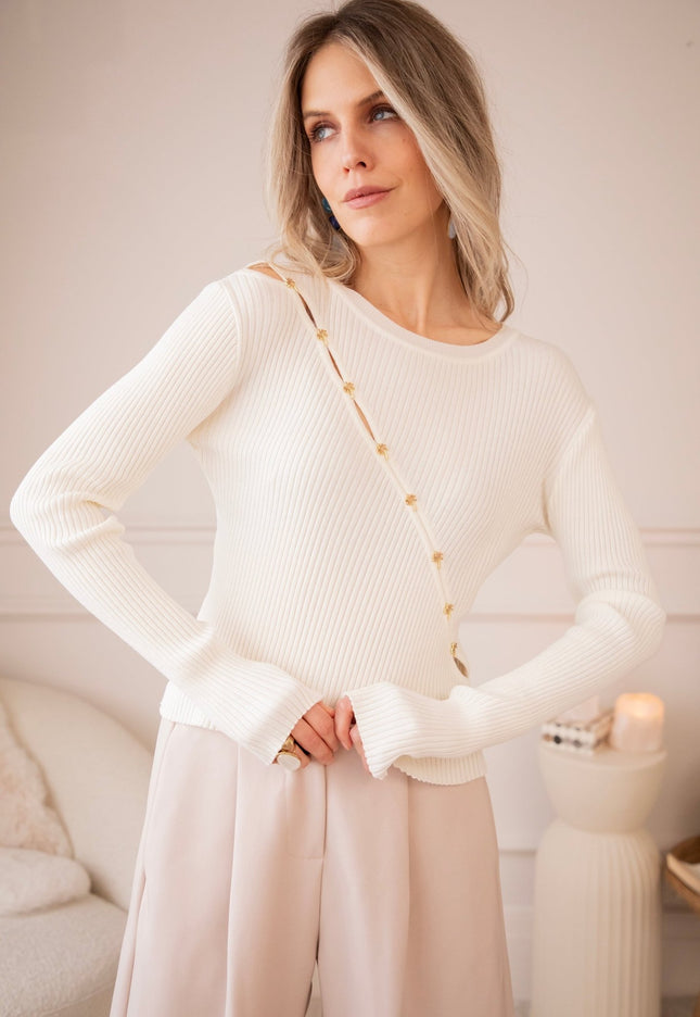 Palm Avenue Beige - Longsleeve - ellemilla