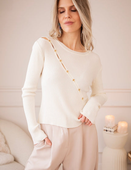 Palm Avenue Beige - Longsleeve - ellemilla