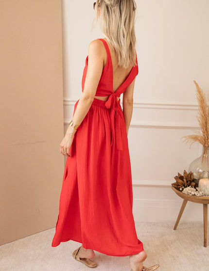 Paloma Red - Maxi Jurk - ellemilla