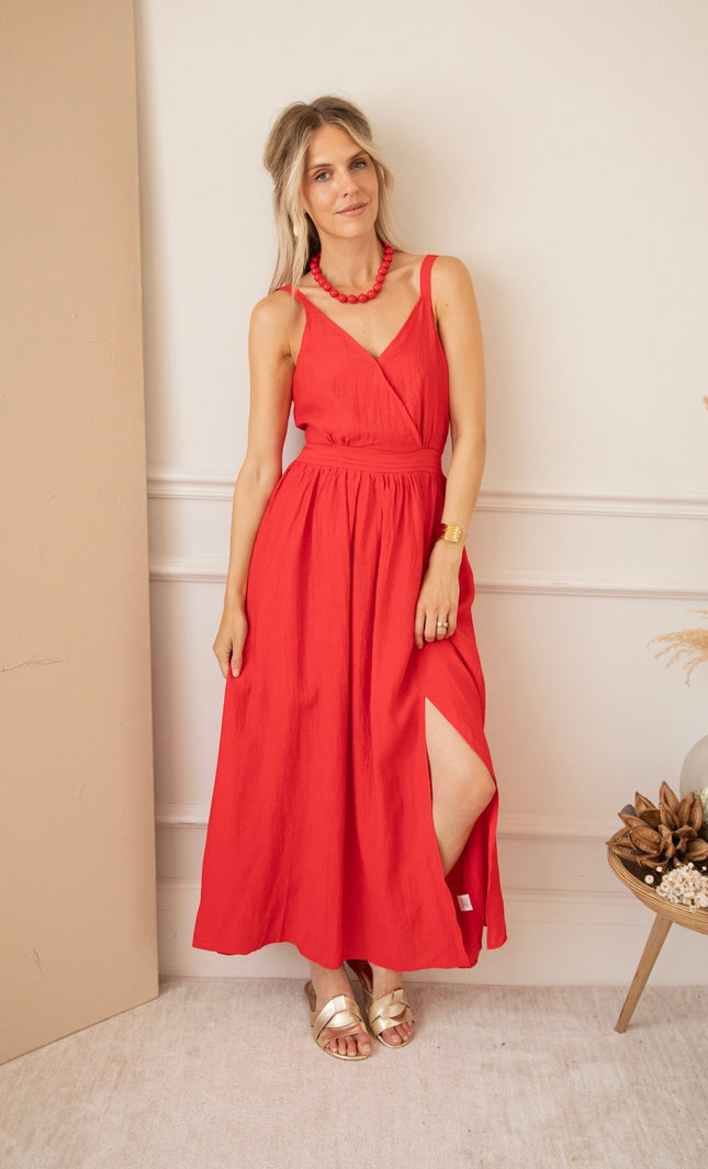Paloma Red - Maxi Jurk - ellemilla