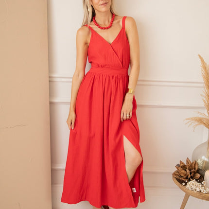 Paloma Red - Maxi Jurk - ellemilla