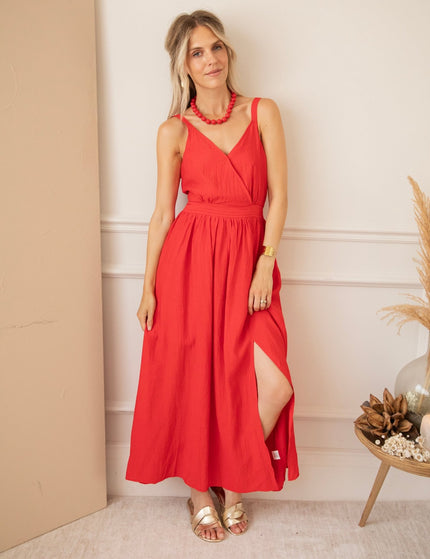 Paloma Red - Maxi Jurk - ellemilla