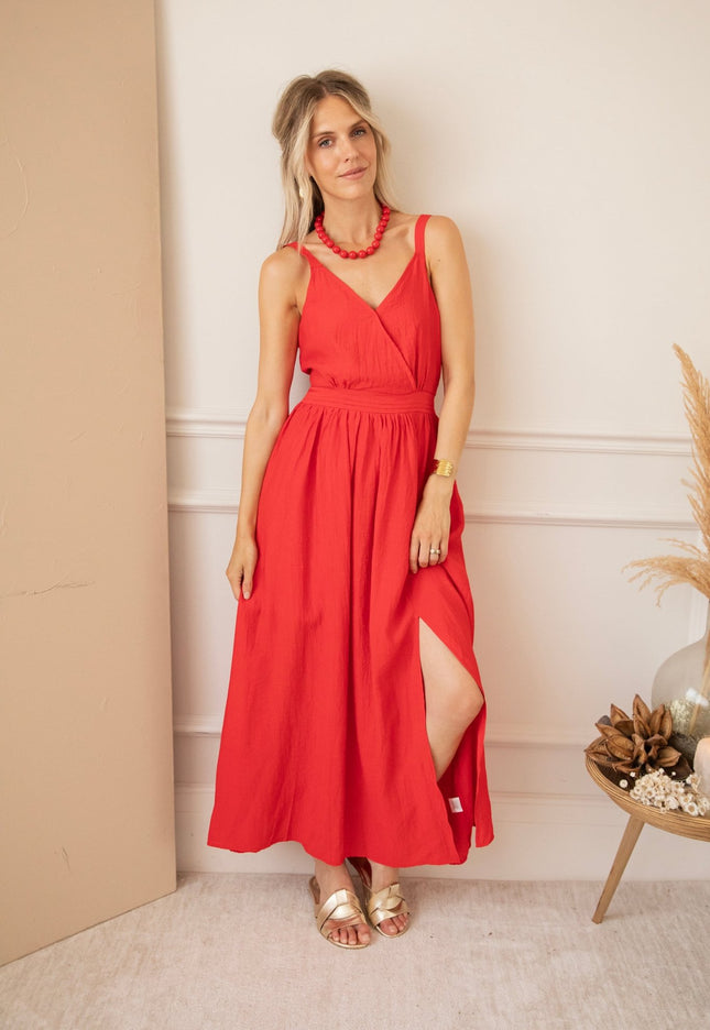 Paloma Red - Maxi Jurk - ellemilla