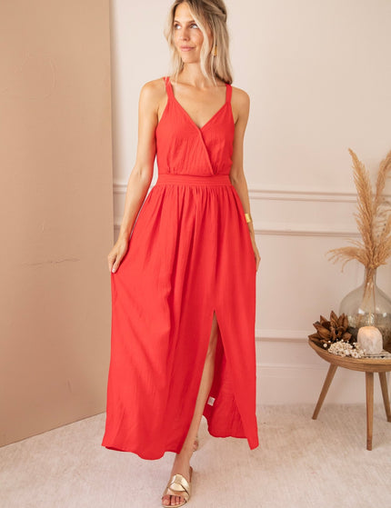 Paloma Red - Maxi Jurk - ellemilla