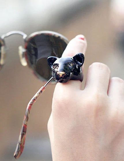 Panther Black - Ring - ellemilla