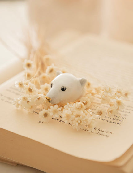 Paul Polar Bear White - Ring - ellemilla
