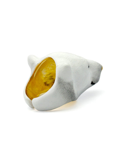 Paul Polar Bear White - Ring - ellemilla