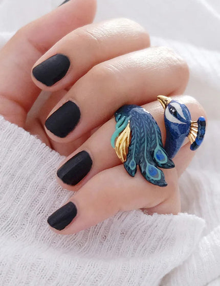 Peacock Blue - Ring - ellemilla