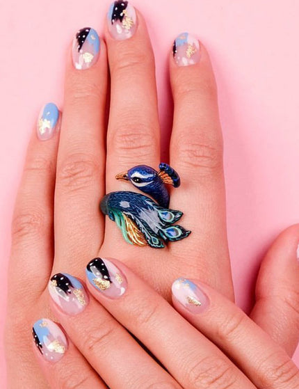 Peacock Blue - Ring - ellemilla