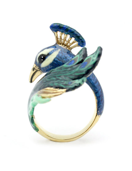 Peacock Blue - Ring - ellemilla