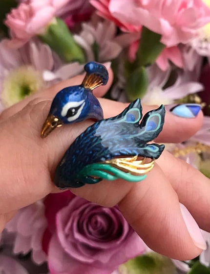 Peacock Blue - Ring - ellemilla