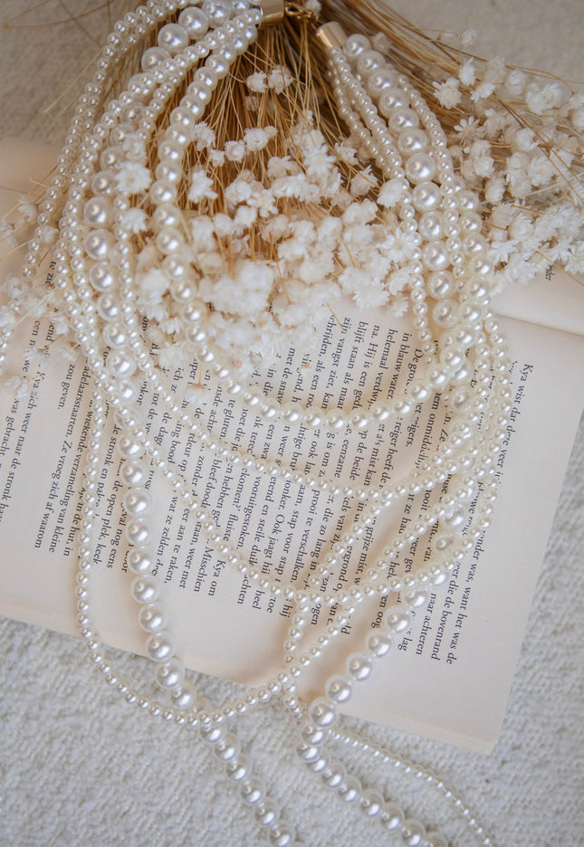 Pearl Parade White - Ketting - ellemilla