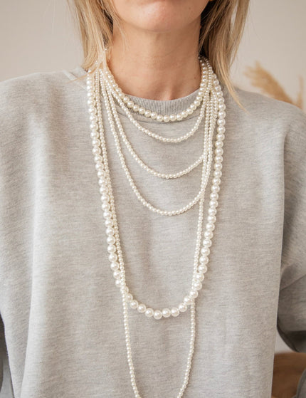 Pearl Parade White - Ketting - ellemilla