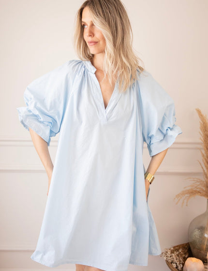 Poppy Baby Blue - Jurk - ellemilla
