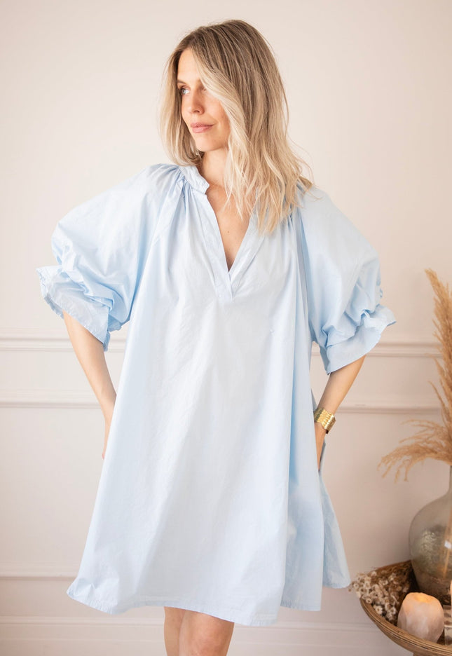 Poppy Baby Blue - Jurk - ellemilla