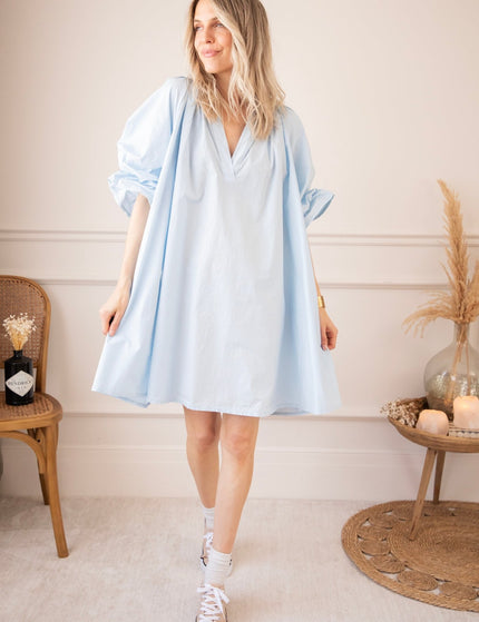 Poppy Baby Blue - Jurk - ellemilla