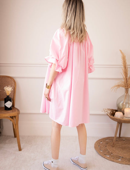 Poppy Baby Pink - Jurk - ellemilla