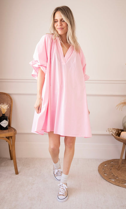 Poppy Baby Pink - Jurk - ellemilla