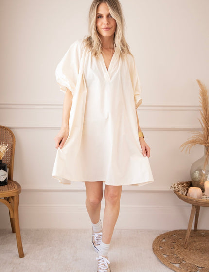 Poppy Beige - Jurk - ellemilla