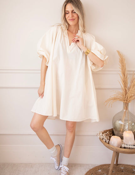 Poppy Beige - Jurk - ellemilla