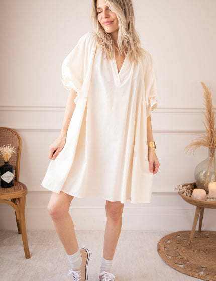 Poppy Beige - Jurk - ellemilla