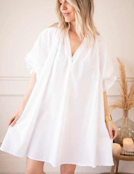 Poppy White - Jurk - ellemilla