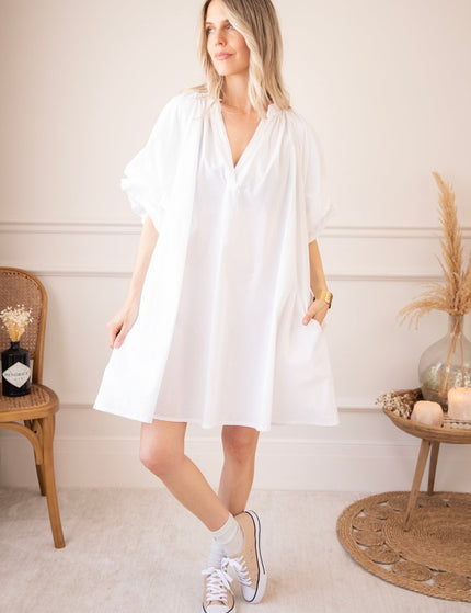 Poppy White - Jurk - ellemilla
