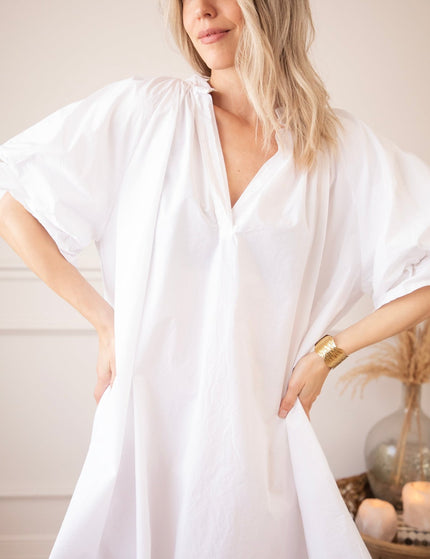 Poppy White - Jurk - ellemilla