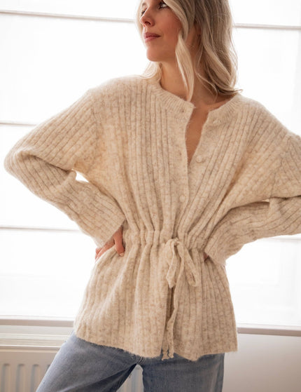 Pull Me Closer Beige - Vest - ellemilla