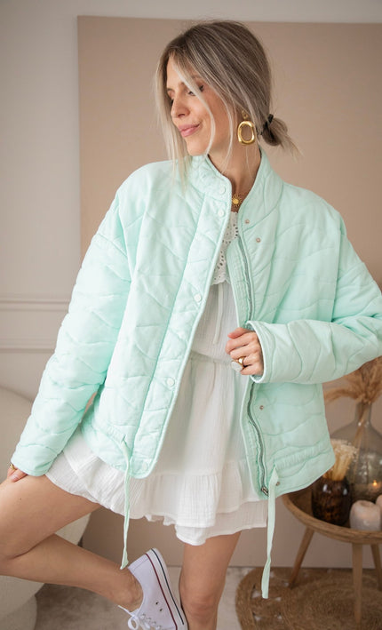 Quitana Mint - Jacket - ellemilla