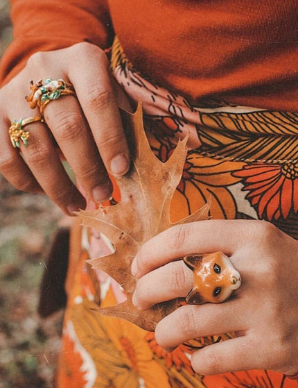 Red Fox Orange - Ring - ellemilla