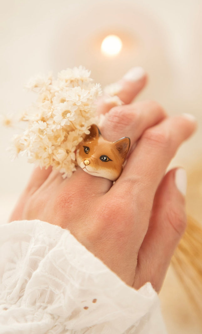 Red Fox Orange - Ring - ellemilla