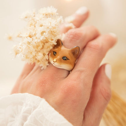 Red Fox Orange - Ring - ellemilla