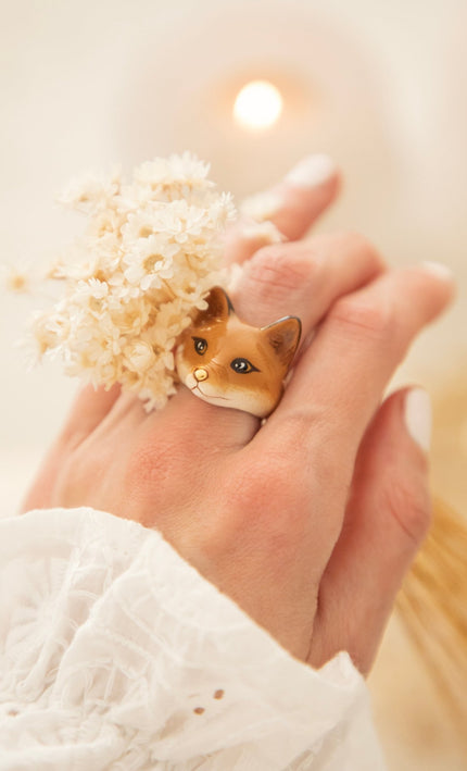 Red Fox Orange - Ring - ellemilla